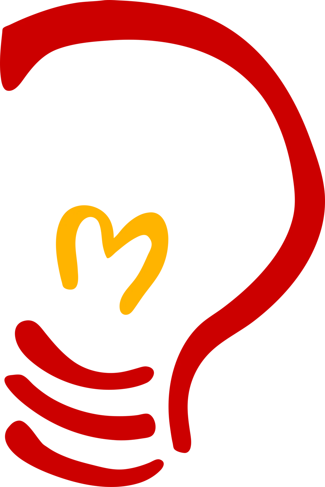 Logo ufficiale del progetto Jabber: una lampadina stilizzata di colore rosso e giallo.