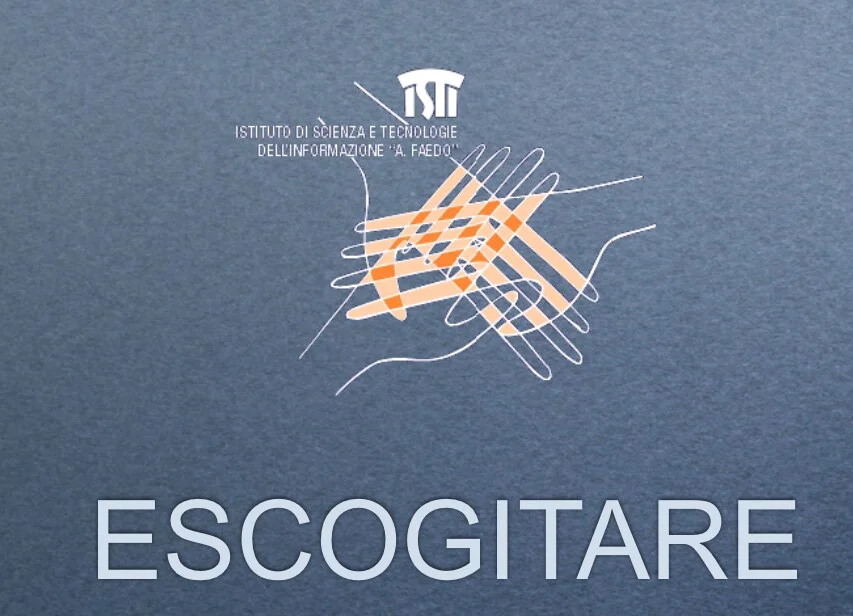 Immagine del progetto ESCOGITARE con il logo dell'ISTI-CNR.