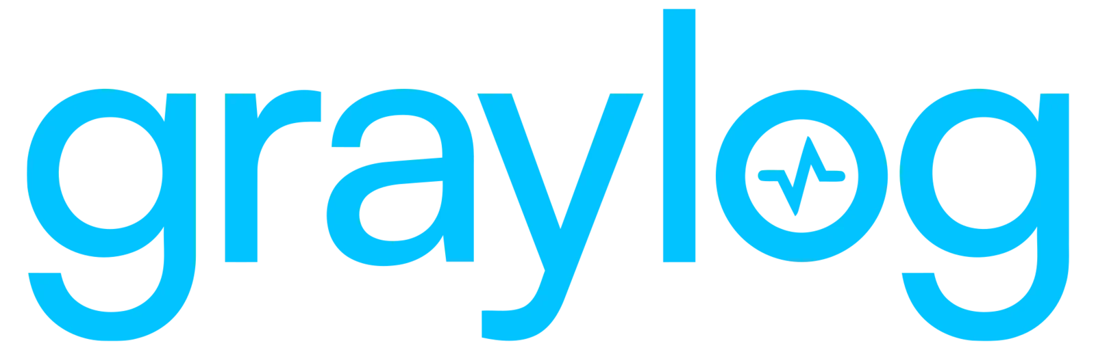 Logo testuale di Graylog: la scritta 'graylog' in minuscolo, con il nome 'gray' piu chiaro e 'log' piu scuro.